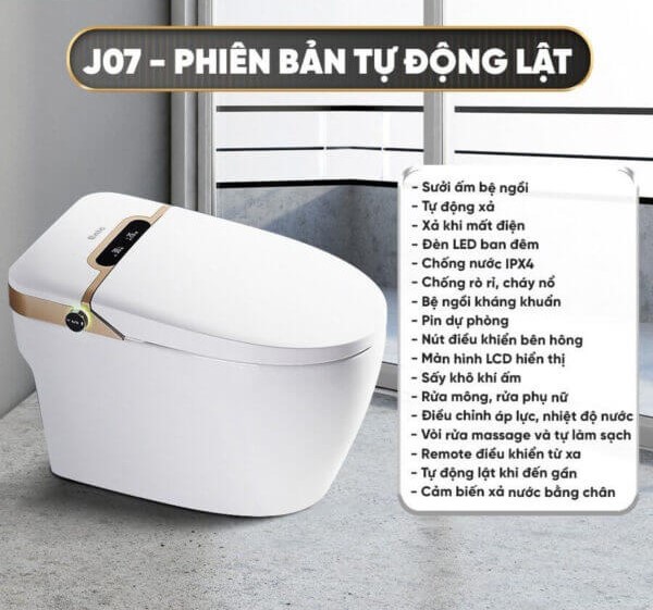 Bồn cầu thông minh Enic Smart J